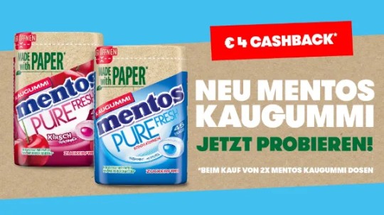 mentos Kaugummi - 1+1