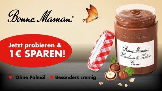 Bonne Maman Haselnuss & Kakao Creme