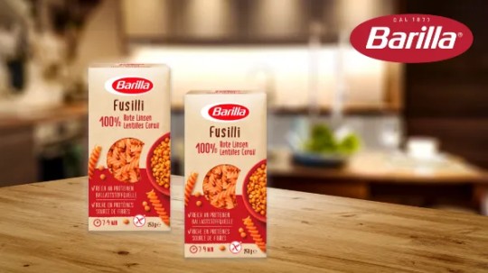 Barilla Linsennudeln