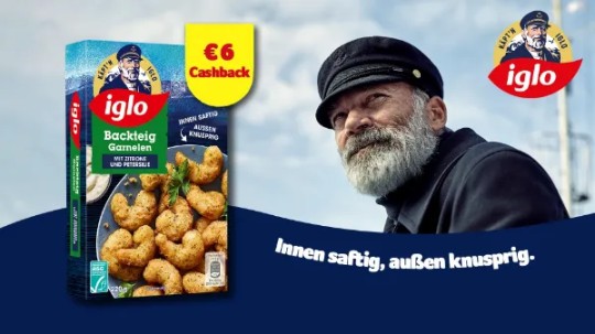 iglo Backteig Garnelen mit Zitrone und Petersilie