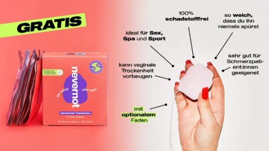 nevernot Soft-Tampons (10er Packung)