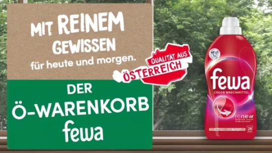 Der Ö-Warenkorb: Fewa