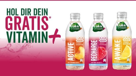 Volvic Vitamin+ - Geld zurück