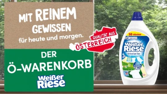 Der Ö-Warenkorb: Weißer Riese