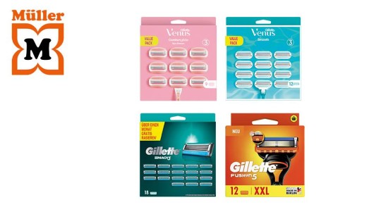 Gillette Klingen Großpackungen