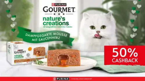 PURINA GOURMET Nature's Creations Saucenherz