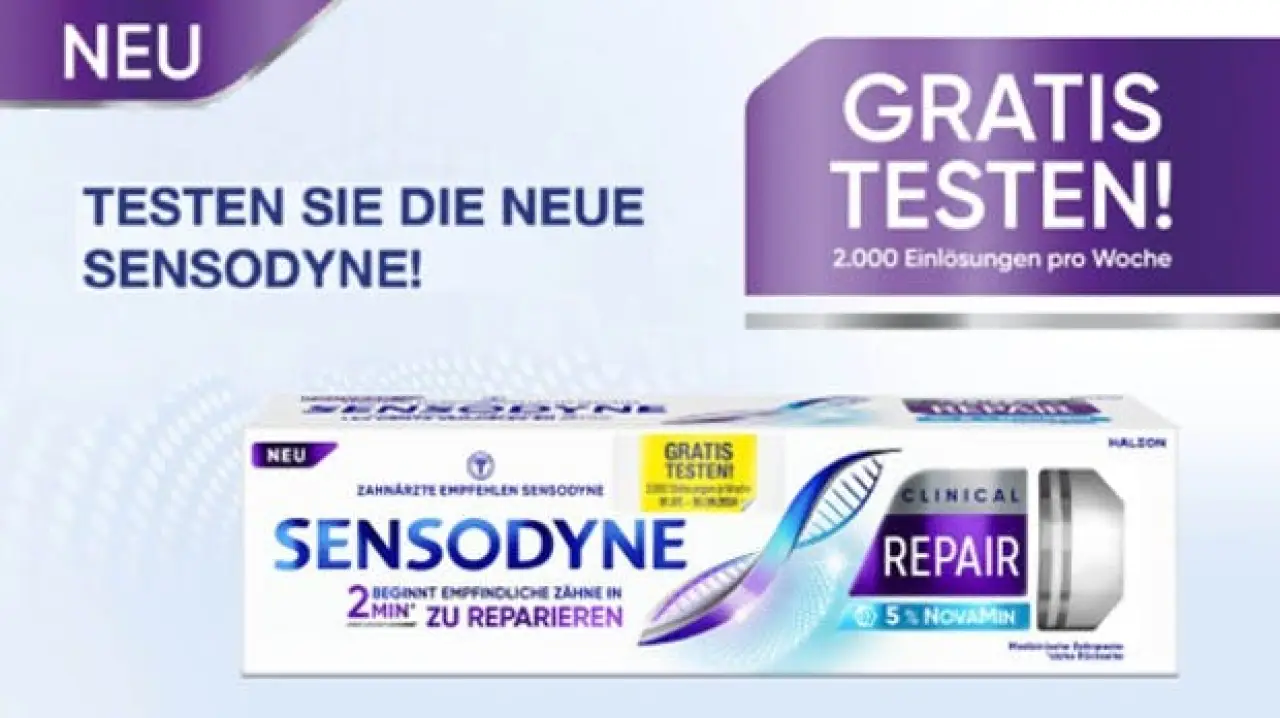 Sensodyne - Gratis testen