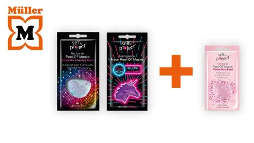 Selfie Project Peel-Off Maske 2+1 gratis