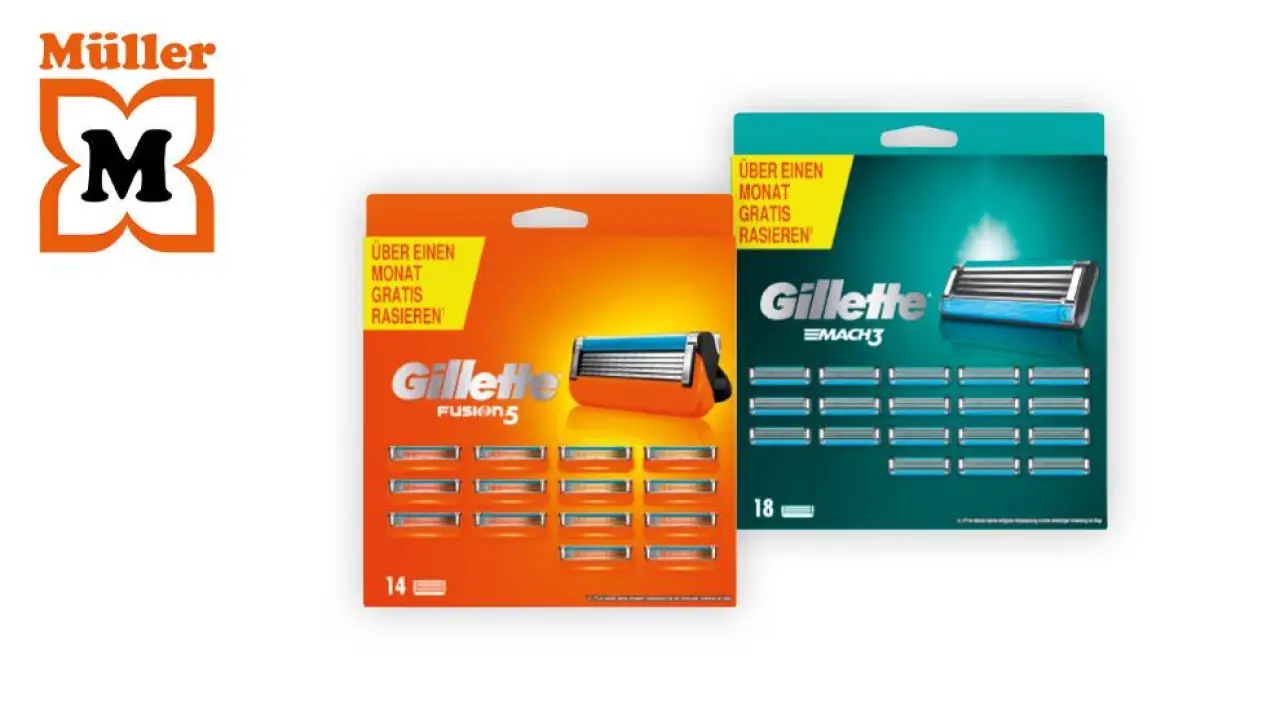 Gillette Klingen Gigapack