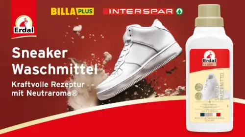 Erdal Sneaker Waschmittel mit Neutraroma®