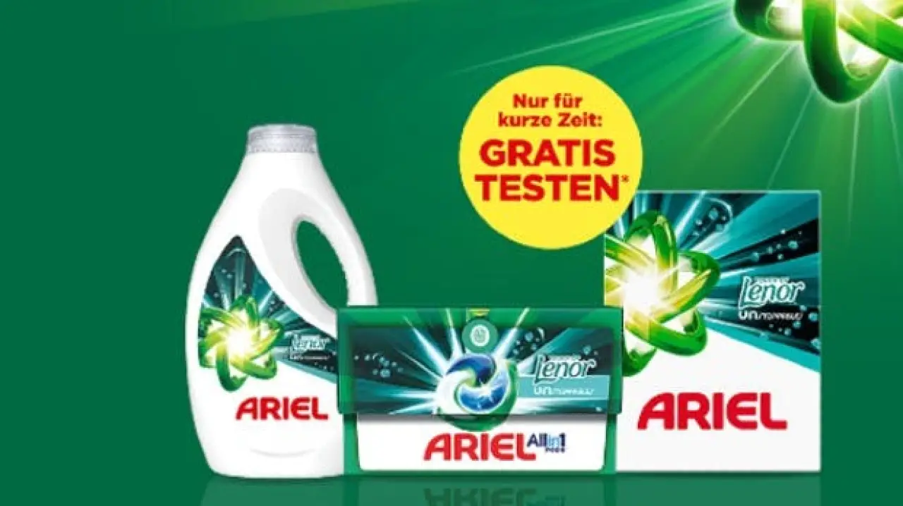 Ariel Touch of Unstoppable - Gratis testen