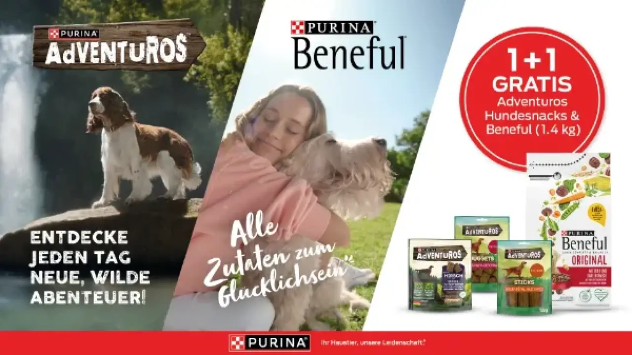 Purina AdVENTuROS & BENEFUL - 1+1