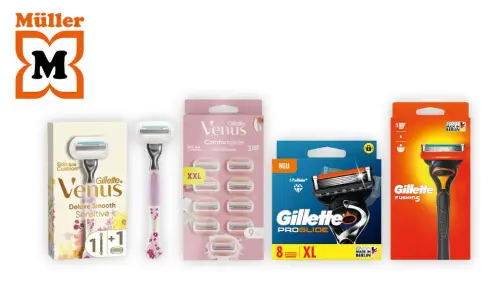 Gillette & Gillette Venus Rasierer gratis