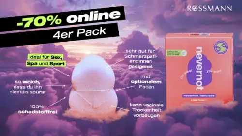 nevernot Soft-Tampons 4er Pack