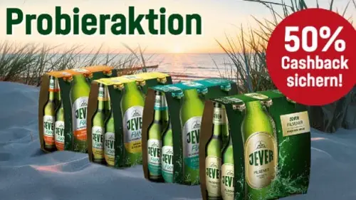 Jever - 50% Cashback