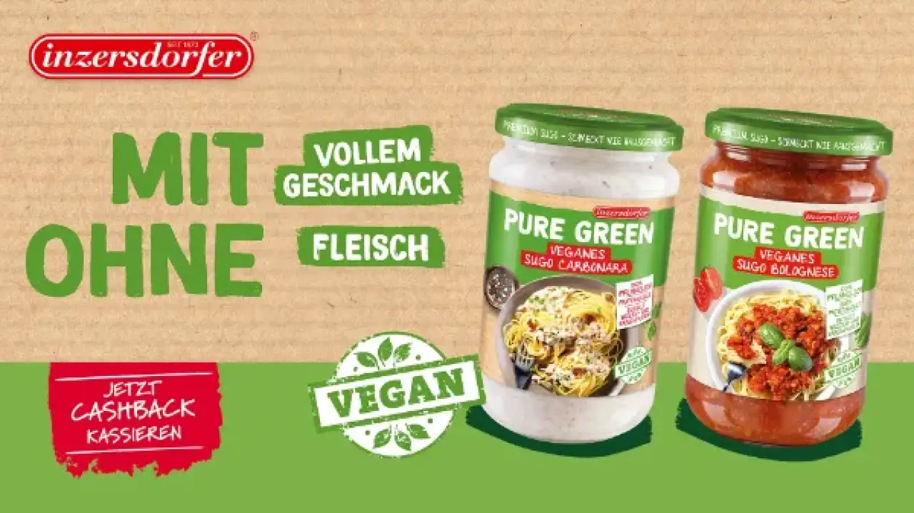 Inzersdorfer Pure Green vegane Sugos