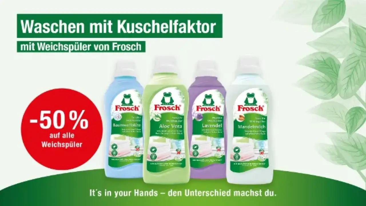 Frosch Weichspüler