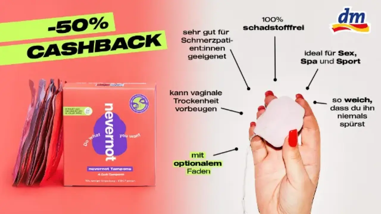 nevernot Softtampons 50%