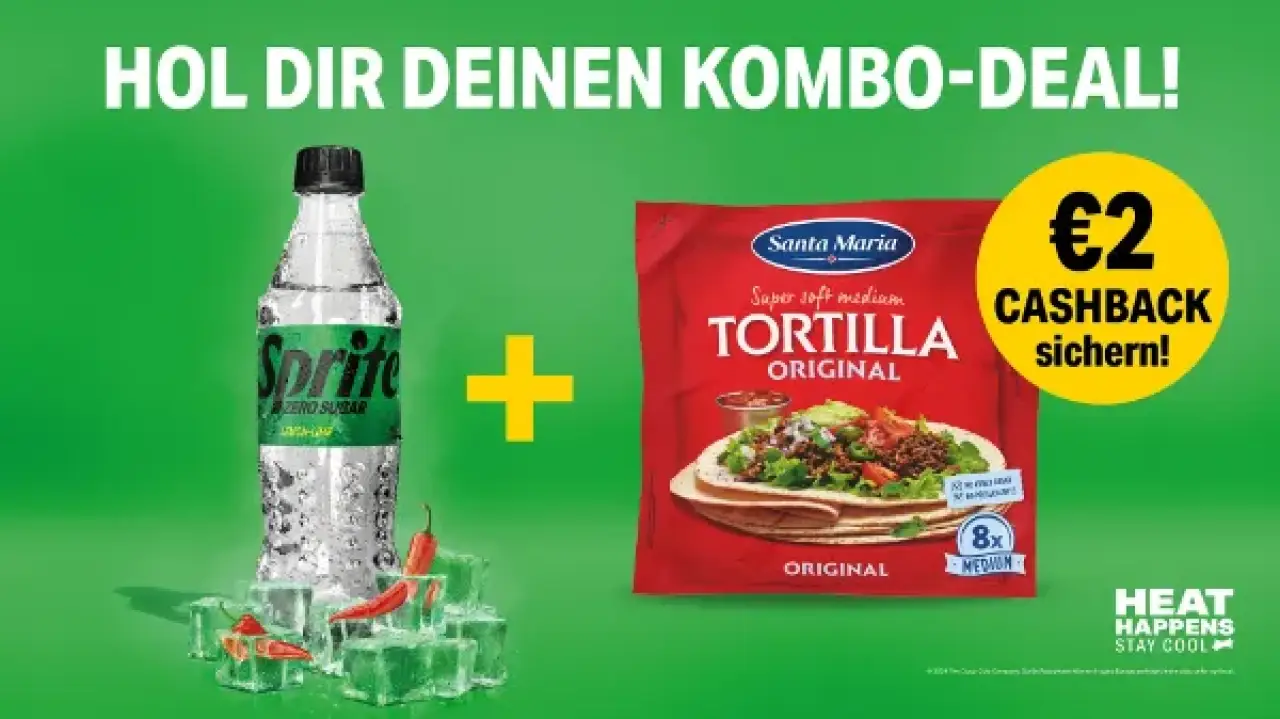 Sprite + Santa Maria Tortilla Kombo-Deal