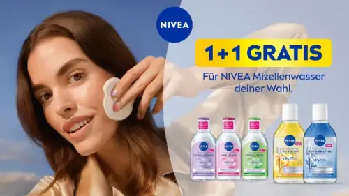 NIVEA Mizellenwasser - 1+1