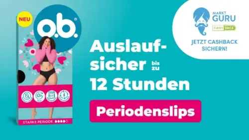 o.b. Period Panties - 5€ Cashback