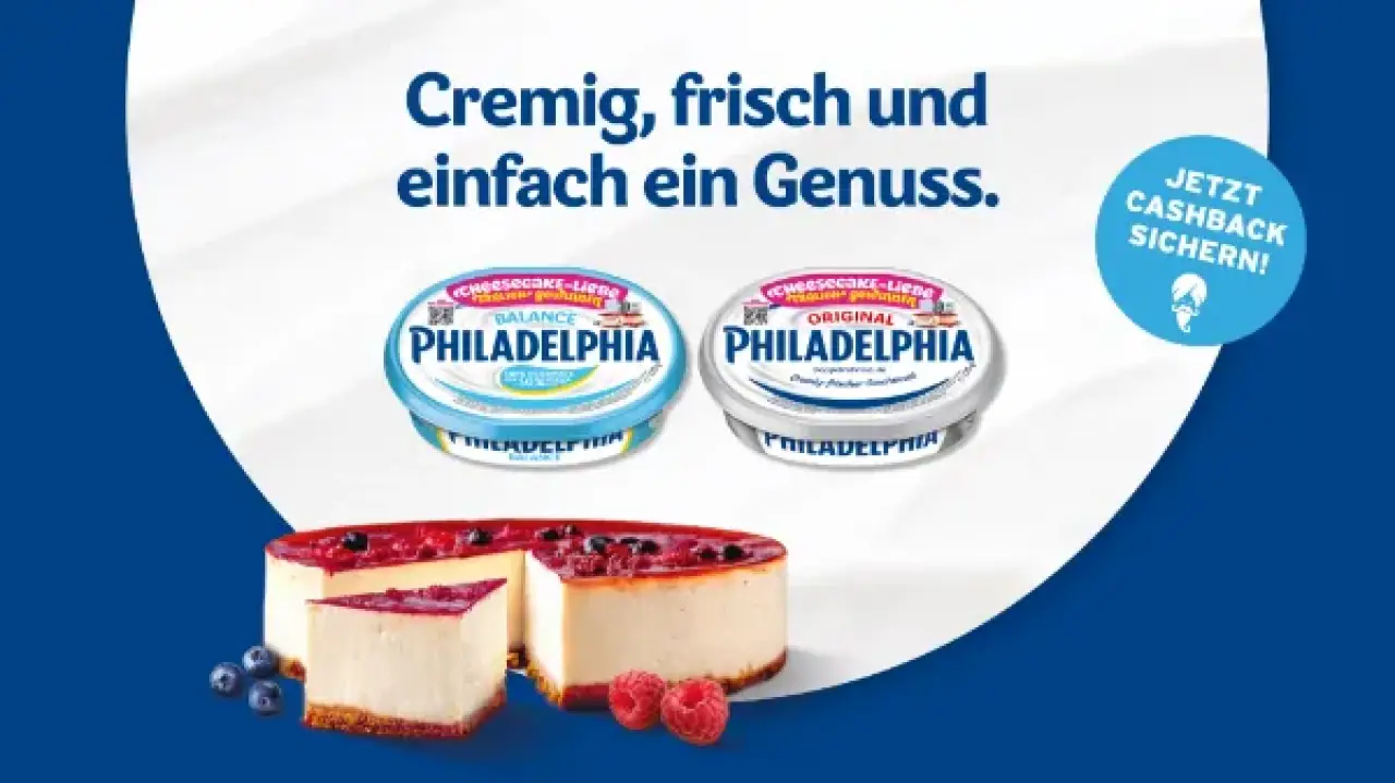 Philadelphia Frischkäse - 1+1
