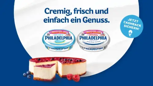 Philadelphia Frischkäse - 1+1