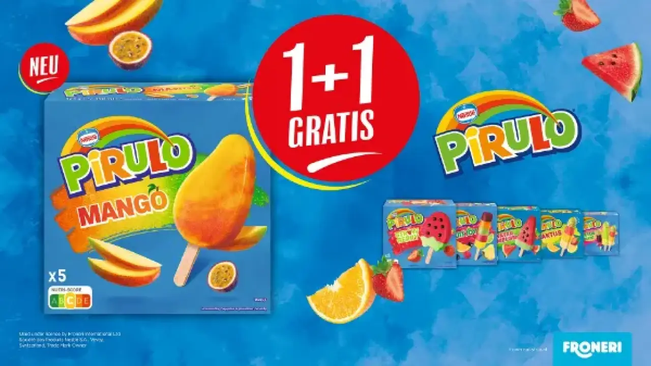 Pirulo 1+1 Aktion