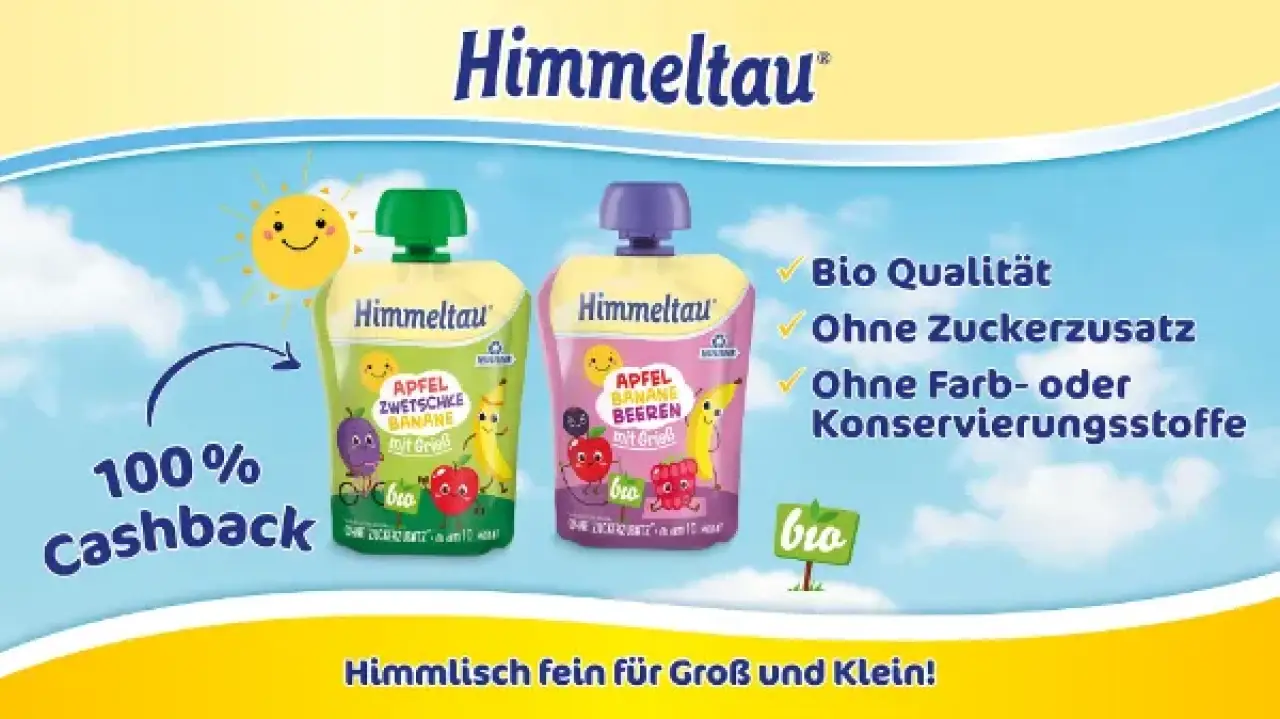 Himmeltau Grießbrei Quetschies mit Frucht - QUICK DEAL