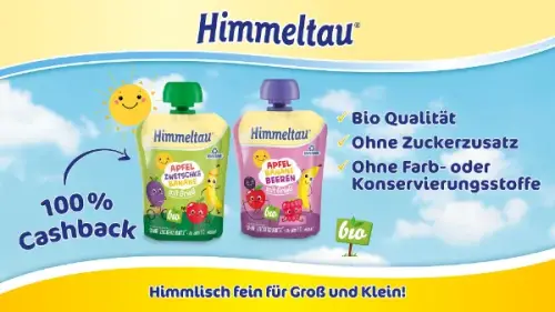 Himmeltau GrieĂźbrei Quetschies mit Frucht - QUICK DEAL