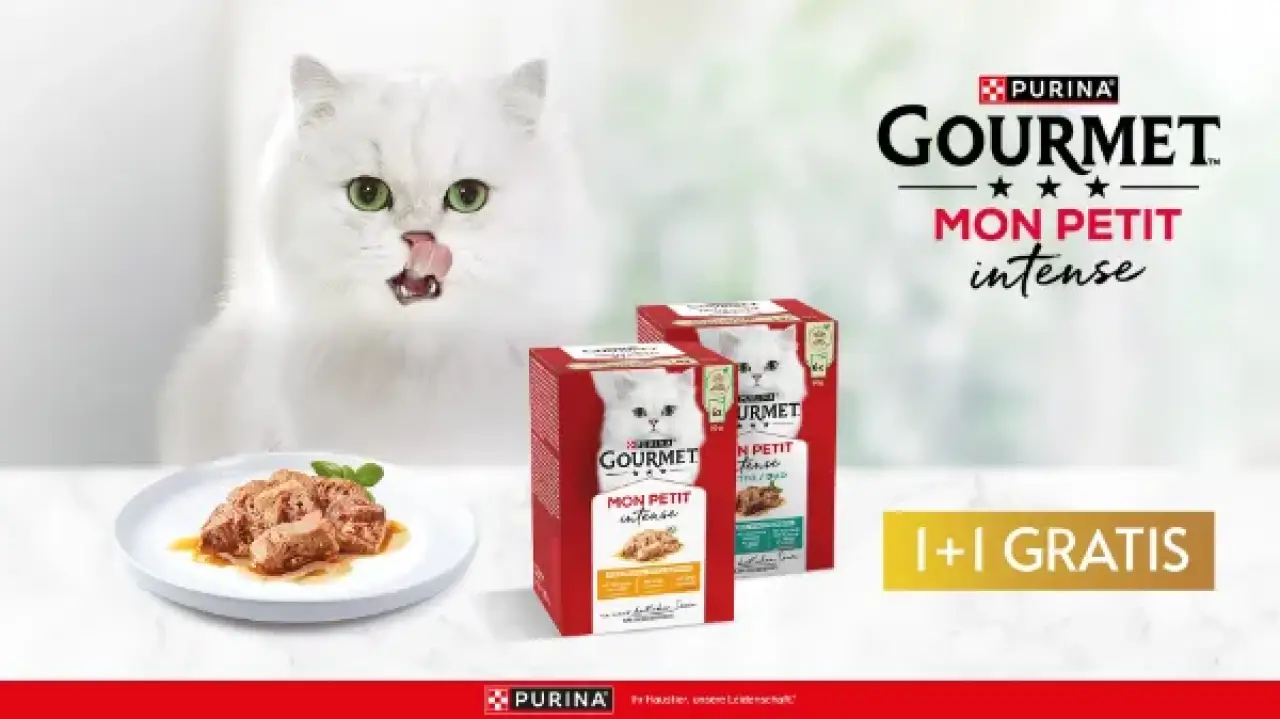 1+1 auf GOURMET Mon Petit Katzennahrung