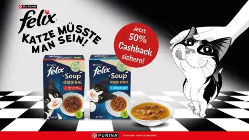 PURINA FELIX Soups 50%