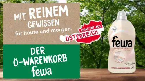 Der Ă–-Warenkorb: Fewa