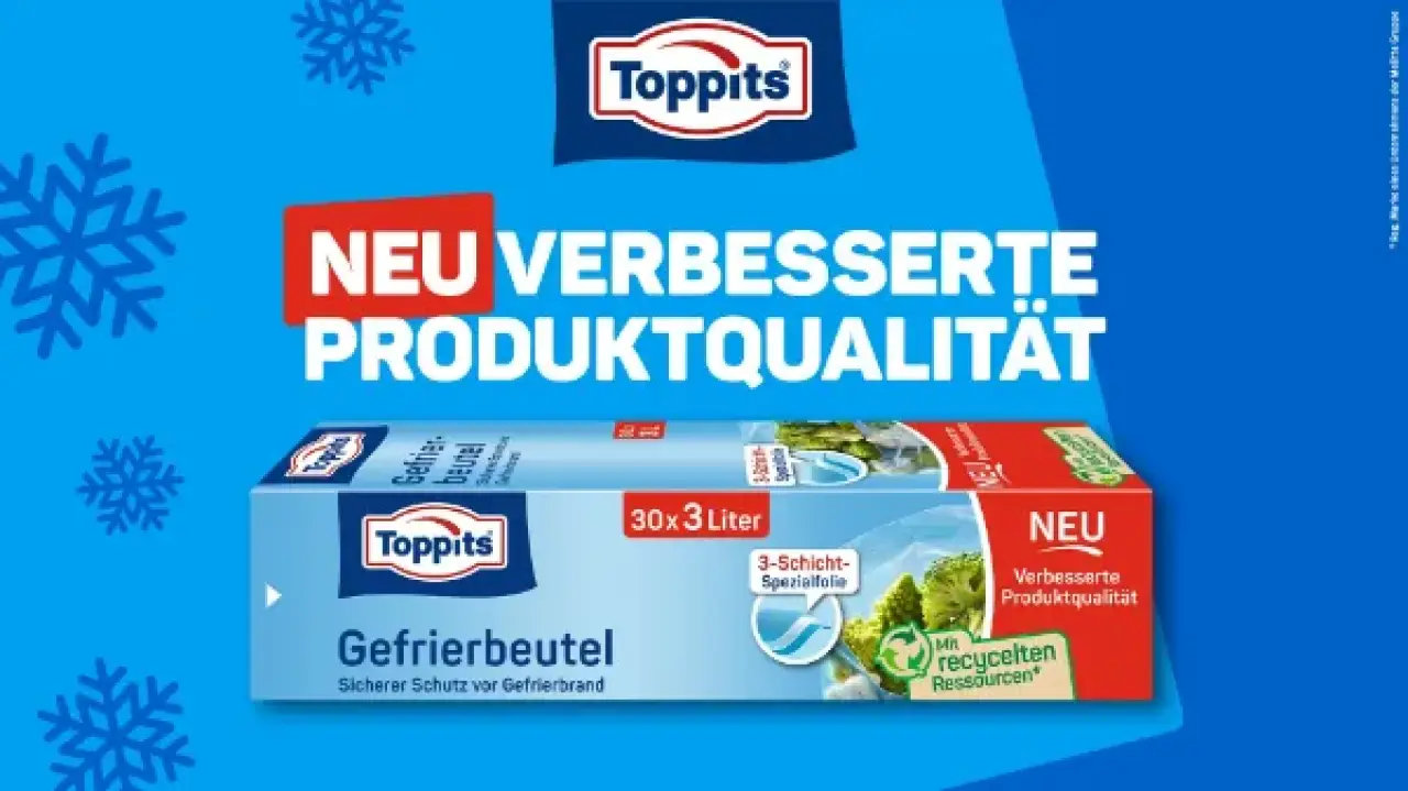 Toppits® Gefrierbeutel