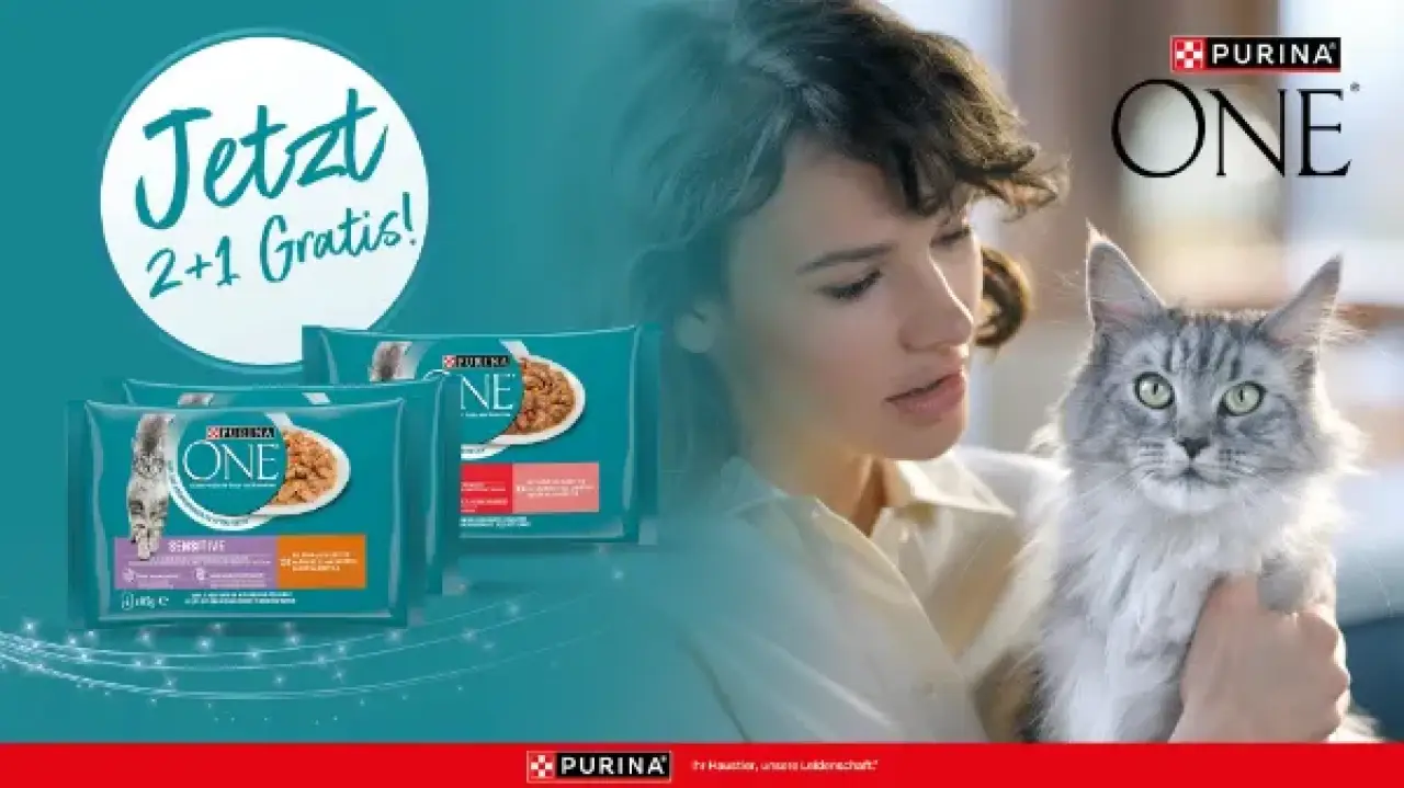 2+1 Gratis bei PURINA ONE!