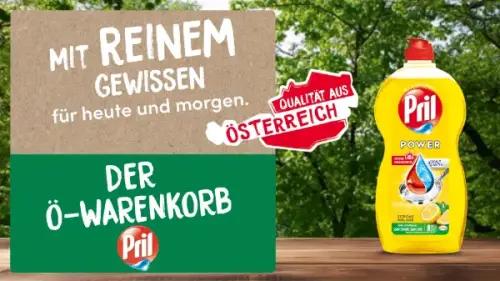 Der Ă–-Warenkorb: Pril