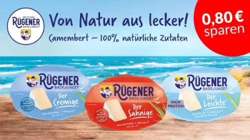 RĂŒgener Badejunge WeichkĂ€se