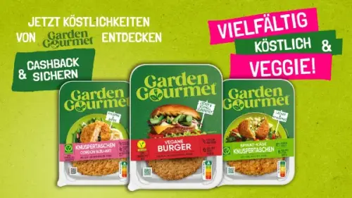 Köstlichkeiten von Garden Gourmet