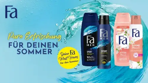 Fa Dusche und Deo