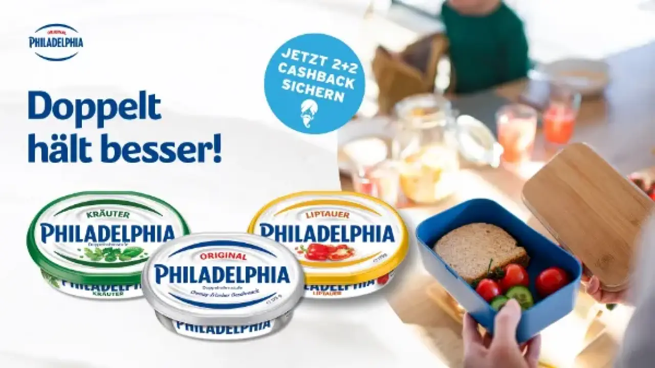 Philadelphia perfekt für die Jause