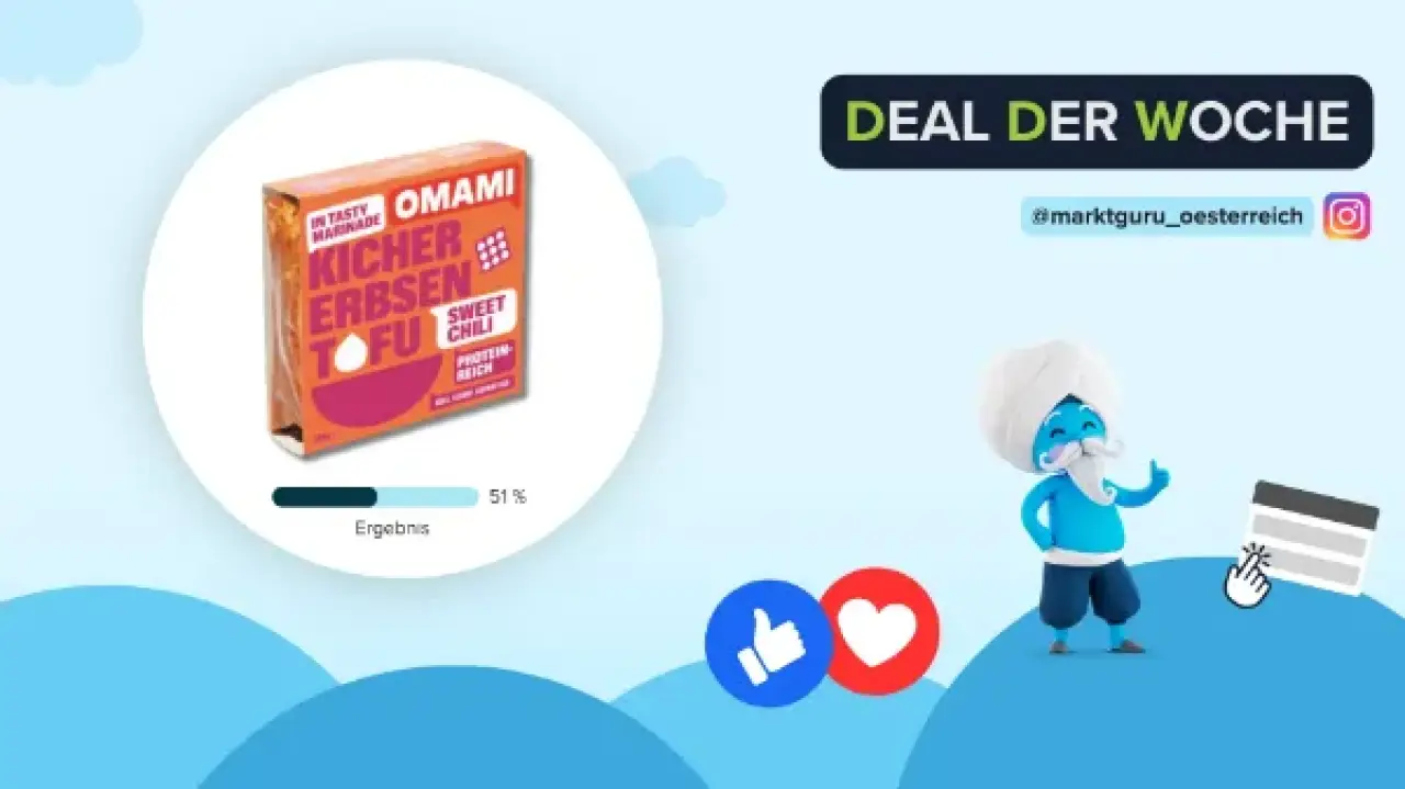 Omami Kichererbsen Tofu Sweet Chilli