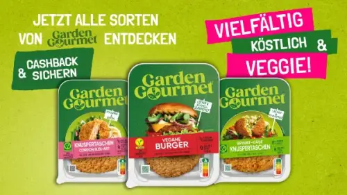 Köstlichkeiten von Garden Gourmet