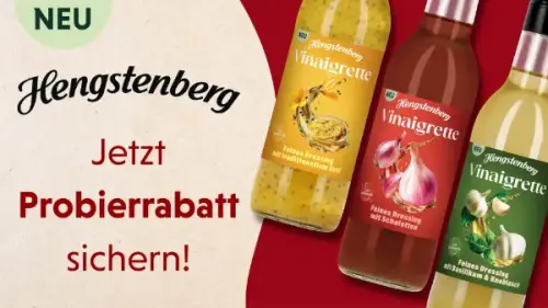 NEU: Vinaigrette von Hengstenberg