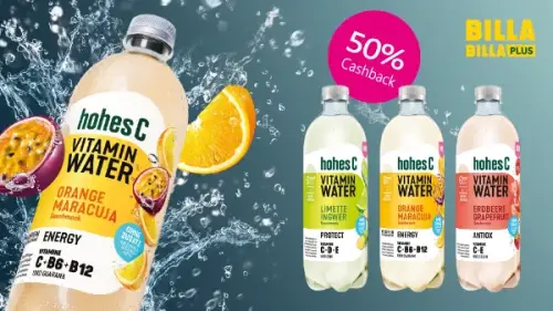 hohes C Vitamin Water - 50%