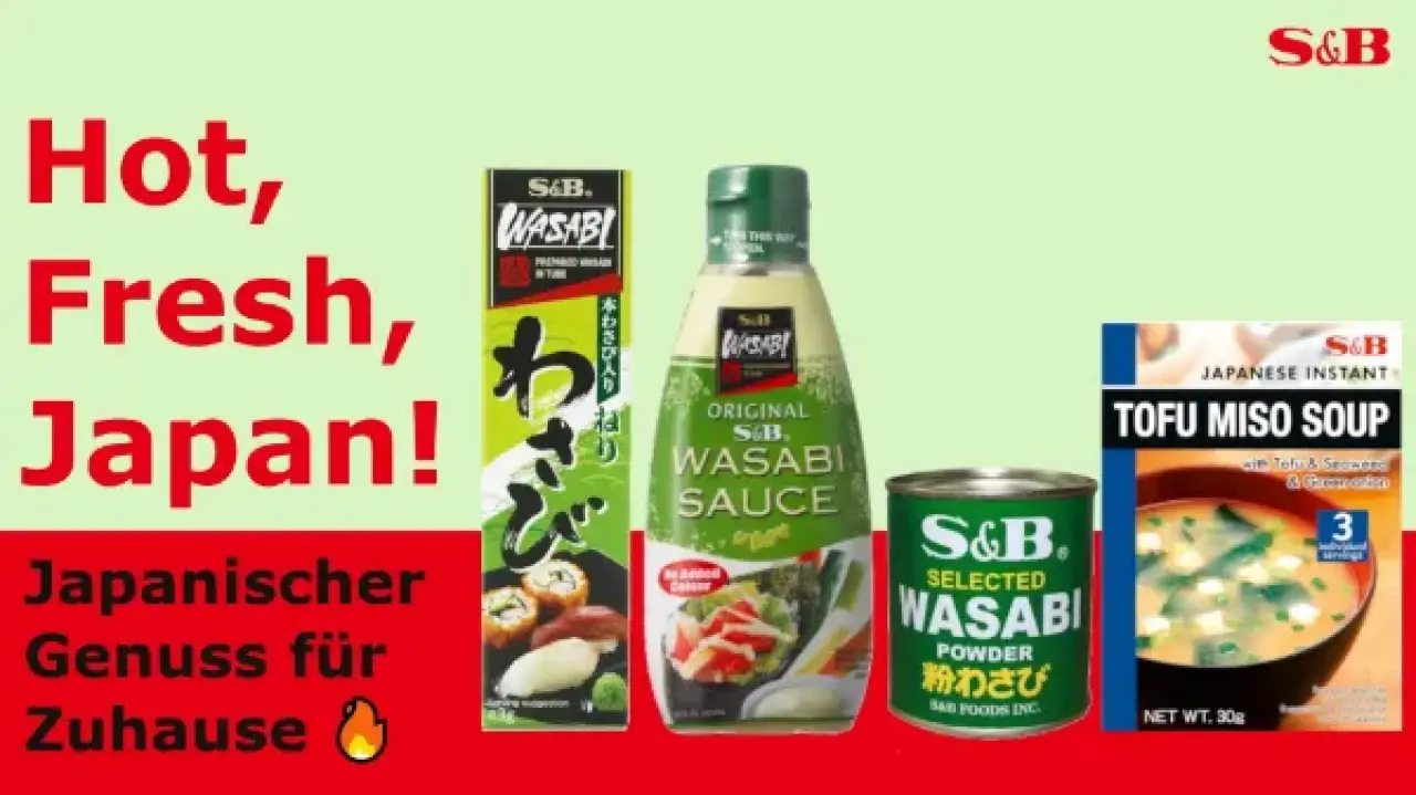 S&B – Hot, Fresh, Japan!