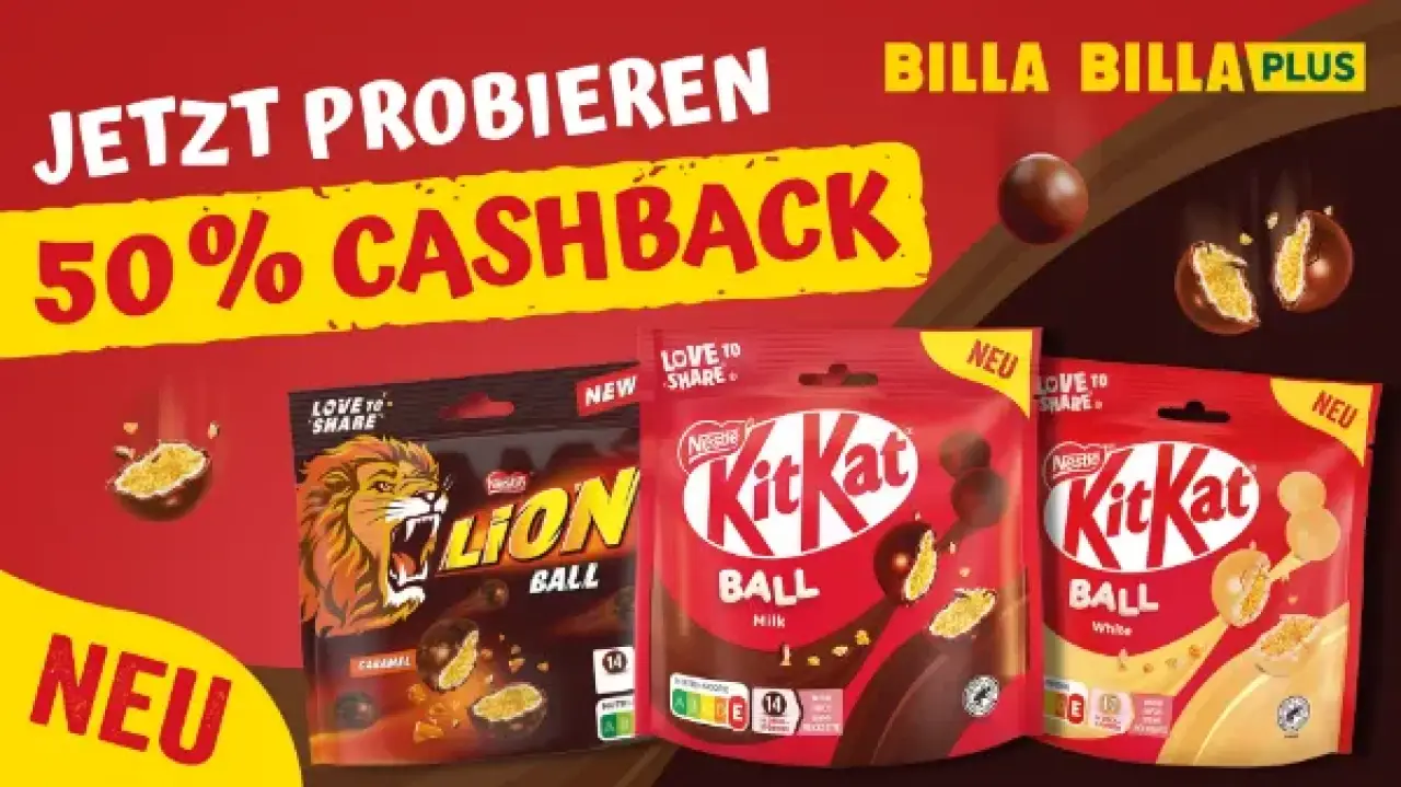 KITKAT & LION Balls 50%