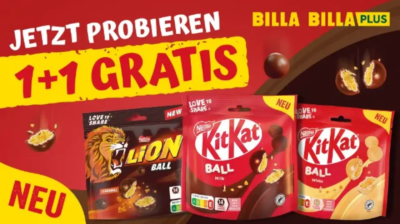 KITKAT & LION Balls 1+1