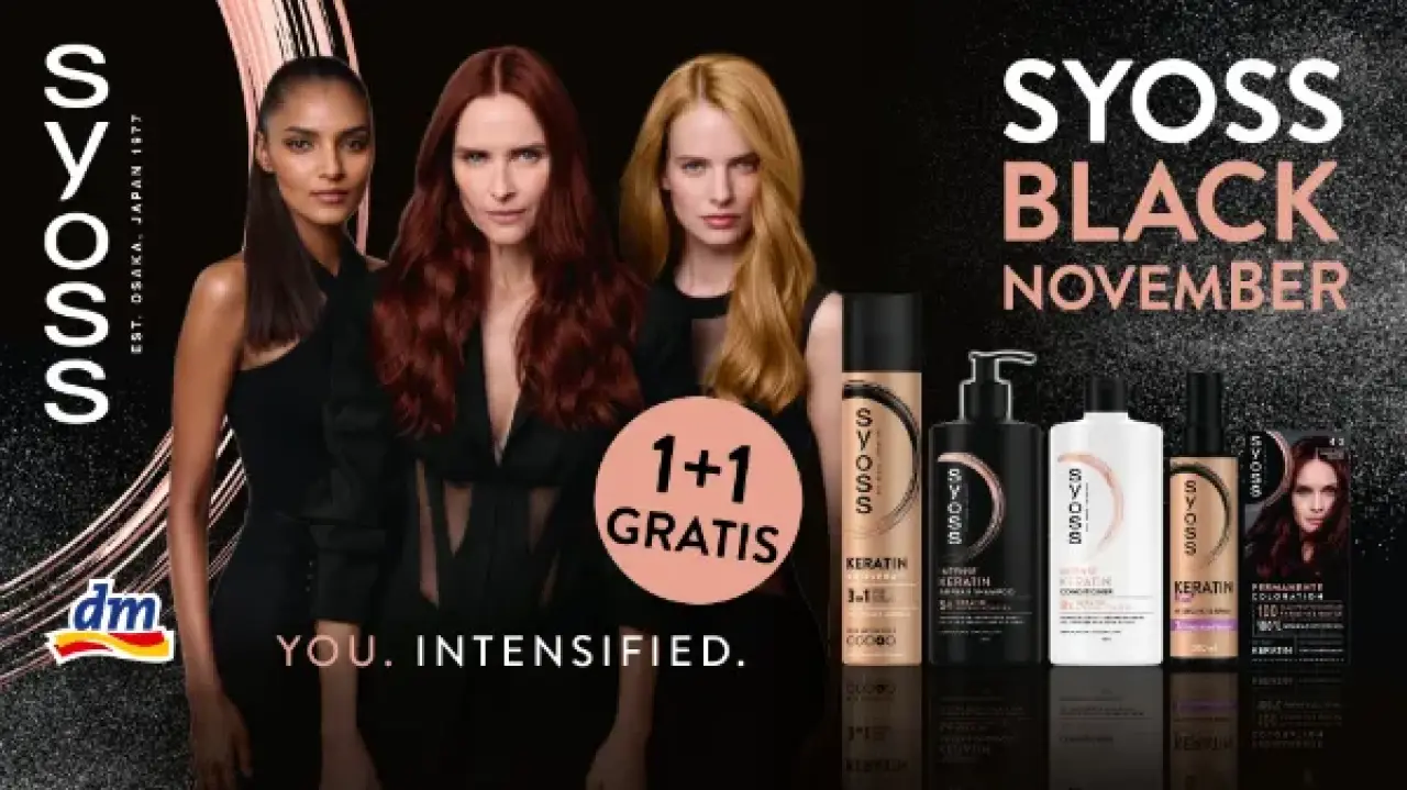 Syoss Black November - 1+1