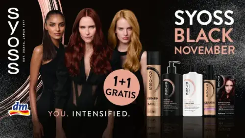 Syoss Black November - 1+1