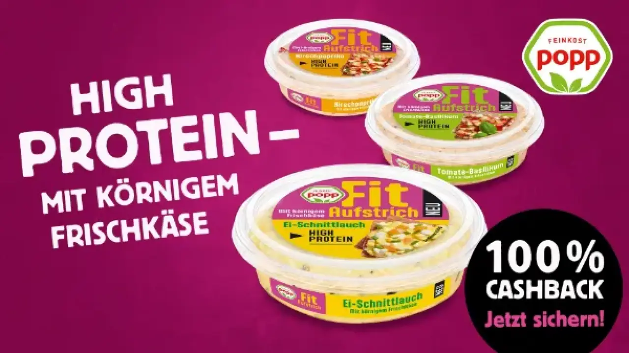Popp Fit Aufstrich High Protein